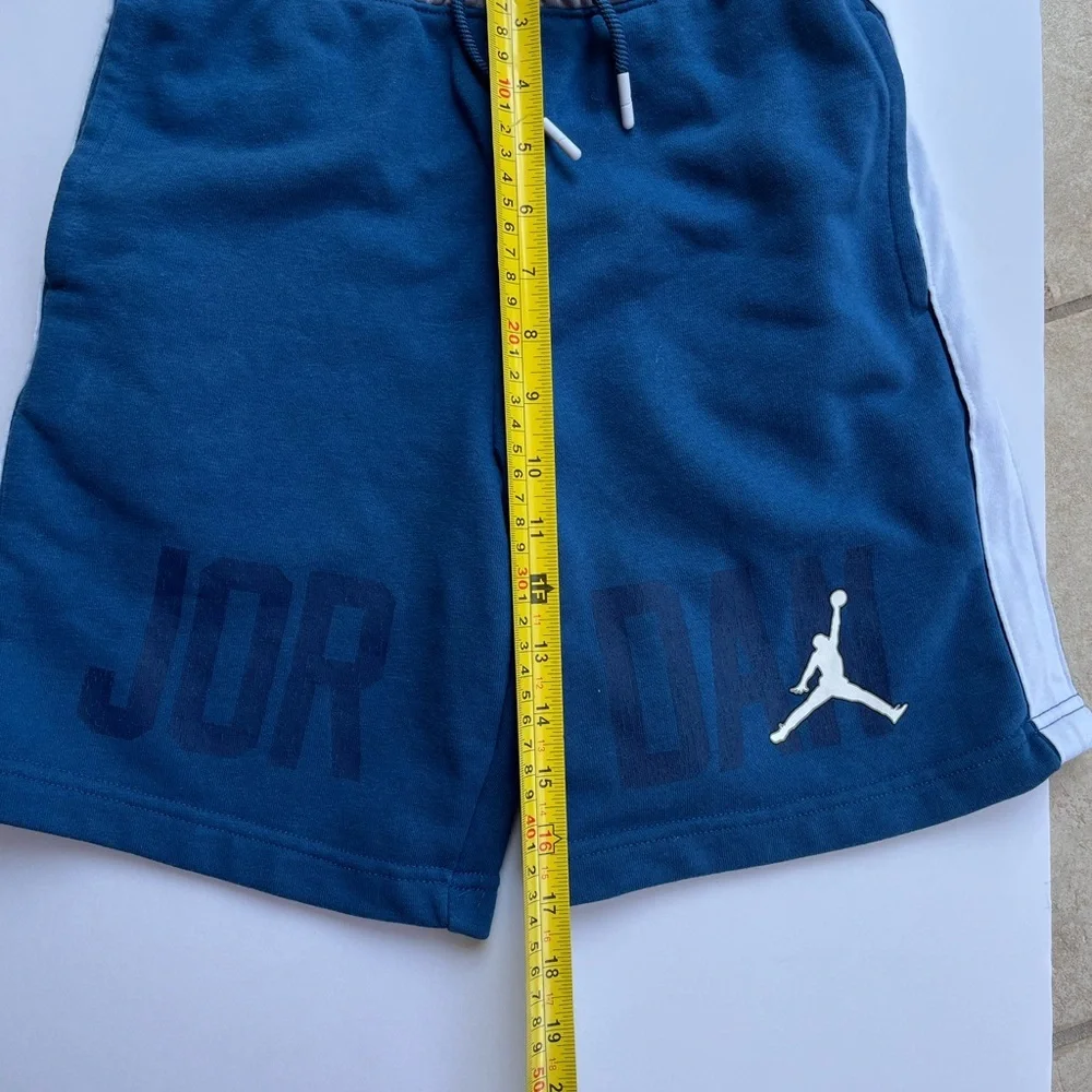 Jordan Blue Athletic Shorts with Jumpman Logo
